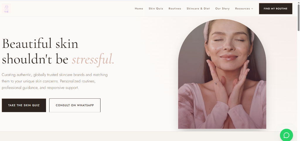 Omastyle Collection Hero & Skincare Routines