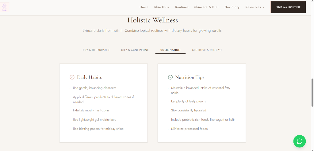 Omastyle Collection Holistic Wellness Tips